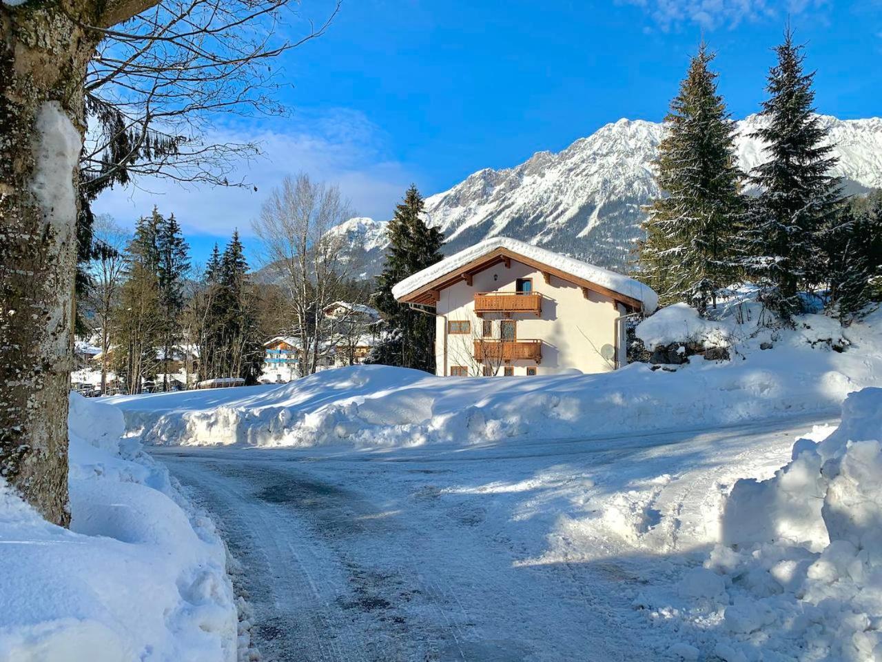 Ferienwohnung Haus Widmann Scheffau am Wilden Kaiser Exterior foto